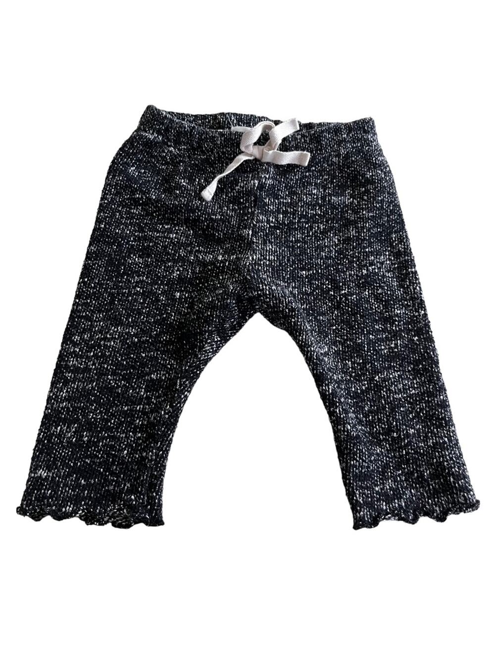 Buho girls gray tweed bottoms pants 12 months